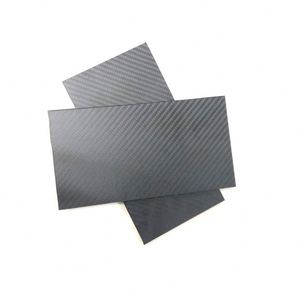 Assortiment de feuilles de fibre de carbone 3K (tissage uni/tissage sergé) 5 mm, haute résistance, pour fixations industrielles, panneaux automobiles, projets de bricolage - Product Image 5