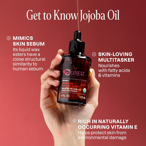 OEM R'ENDASE Bio-Jojobaöl, 100% rein, feuchtigkeit spendend für Gesicht, Haar, Haut, trockenes Haar reparieren, natürlich kalt gepresstes hexan frei 120ml - Product Image 3