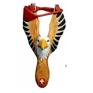 Fionda di legno di aquila animale da caccia in legno - Product Image 2