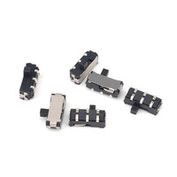 Haute qualité 50mA DC12V 2 positions 12v 0.05A Mini interrupteur coulissant Smd Micro interrupteurs à glissière