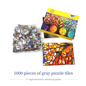 Rompecabezas de Mosaico de Vidrio de 1000 Piezas Árbol de la Vida, Juguete Educativo Estimulante para Adultos, Set de Regalo Familiar - Product Image 6