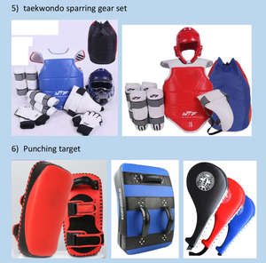 Ensemble d'Équipement de Combat Sanda Taekwondo avec Protection Corporelle et Logo Personnalisé - Product Image 3