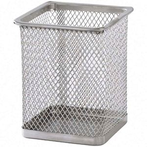 DH9862 Support de rangement de bureau en maille métallique réutilisable pour stylos, simple et créatif, noir, pièce unique - Product Image 6