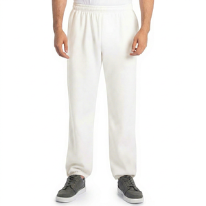 Unisex Cotton Fleece Mid Oversized Drawstring Sweatpants Regular Fit Joggers Custom Embroidery Screen <b>Printing</b> Wholesale Bulk - Product Image 1