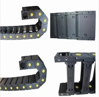 Câble en nylon flexible pour chaîne porte-câbles avec guide, support de composants moteur, support de câble
