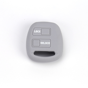 Múltiples opciones de color suave al tacto protector de silicona inteligente 3 botones cubierta de llave de coche - Product Image 1
