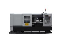 Tour CNC à lit plat CKQ61100 pour charges lourdes, idéal pour l'usinage d'arbres longs et de pièces métalliques de grande masse