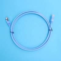 Cable de Conexión de Red Cat6a Cat 6a Cat6 Rj45, Cable de Puente SFTP Delgado de 28 AWG, 1m 2m 3m 5m 7m 10m 15m 20m
