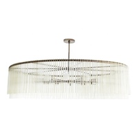 Lustre en verre moderne de luxe à un niveau rond pour entrée, hall, salon, salle à manger, pour une maison à plafond bas