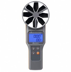 Analizzatore d'Aria Portatile Multifunzione AZ89191, Anemometro, Tester CO2, Misuratore di Temperatura e Umidità dell'Aria con Funzione Bluetooth - Product Image 1