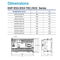 PLC (Controlador Lógico Programable) DELTA DVP48ES300T en OFERTA, 48 E/S, Comunicación Modbus, Garantía de 12 Meses, 100-240V CA