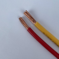 Venta directa de fábrica Cableado de PVC de cobre eléctrico de un solo núcleo 1, 5 mm2 2, 5 mm2 Cables de conductos flexibles