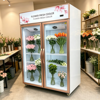 Réfrigérateur OEM 1 Porte pour Fleuriste – Équipement de Réfrigération pour la Conservation des Fleurs Fraîches