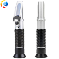 Réfractomètre Portable ATC Brix 32% Testeur de Sucre Styles Aluminium Plastique 0-32% Détails