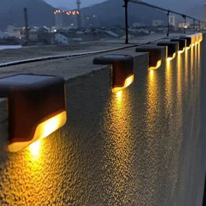 Lámpara Solar LED para Escaleras, IP65 Impermeable, Luz de Jardín para Exteriores, Camino, Patio, Escalones, Valla, Decoración para Exteriores - Product Image 4