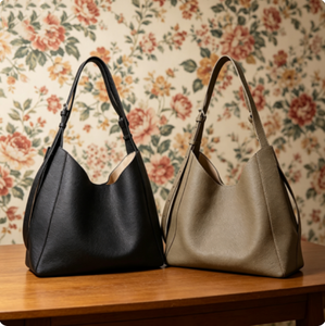 Borsa a Tracolla in Vera Pelle per Donna, Impermeabile con Fodera in Poliestere, Moda per Inverno Primavera Estate Autunno - Product Image 4