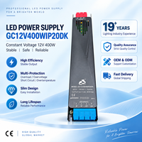 Alimentation LED Slim 12V 25A 300W à Tension Constante, Driver LED AC176-264V CE ROHS, Sortie 4 Bornes pour Bande LED