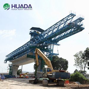 Grue lanceuse de poutres de pont de 500 tonnes pour la construction de viaducs - Product Image 2
