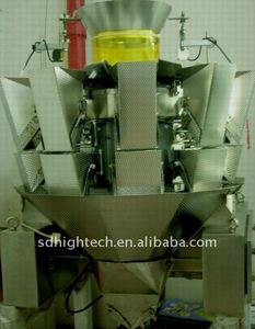 Macchina confezionatrice automatica <span class=keywords><strong>Multihead</strong></span> con combinazione di pesatura a 10 teste ad alta tecnologia - Product Image 2