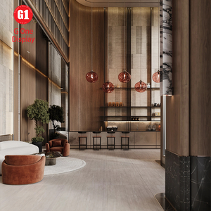 Design moderne de hall d'hôtel, vitrines exclusives, canapés élégants, mobilier d'hôtel luxueux, comptoirs de bar sur mesure - Product Image 2