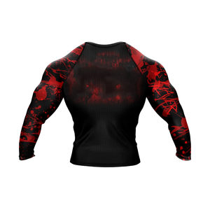 Camiseta de Compresión con Protección UV y Absorción de Humedad, Tejido de 220g con Impresión por Transferencia de Calor para Actividades al Aire Libre y MMA para Hombre - Product Image 4