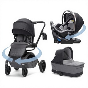 Oferta Xmax: Nuevo Sistema de Viaje Tana 360° Giratorio con Peri 180 y Accesorios para Cochecito en Color Onyx Heritages - Product Image 1