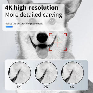 آلة نقش بالليزر محمولة بقوة 20 واط متعددة الوظائف للأعمال والمنزل، آلة وسم مستمرة جديدة للحجر والمعادن بمساحة عمل 110*110 مم - Product Image 4