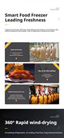 Armoire de séchage et de maturation suspendue en acier inoxydable 304 pour viande, pour boucherie, idéale pour le séchage du canard et la préparation du barbecue