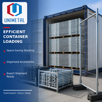 Clôture temporaire en métal thermolaqué, couleur personnalisée, panneau portable avec base amovible pour événements, fournie directement par l'usine