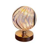 Lampe de table LED minimaliste multi-styles, commande mixte, taille personnalisée, lampe de bureau décorative pour la maison, café, emballée dans une boîte cadeau