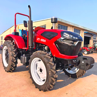Tracteur agricole EACHAN 100 CV, cultivateur sur roues, tracteurs pour vergers, direction hydraulique