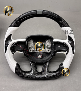 Volante Deportivo de Cuero y Fibra de Carbono HZ para Dodge Charger SRT Durango HELLCAT, Venta Directa de Fábrica - Product Image 5