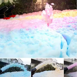 Topflashstar Big 3000W Party Machine <span class=keywords><strong>à</strong></span> mousse <span class=keywords><strong>canon</strong></span> avec étui grande mousse faisant la Machine pour piscine enfants été - Product Image 4