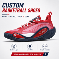 Zapatillas de Baloncesto Personalizadas, Marca Privada, OEM, ODM, Zapatillas Transpirables de Caña Baja, Fabricante Mayorista