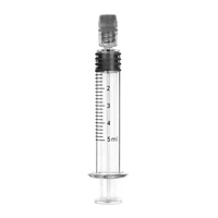 Luxueuse grande petite seringue Luer Cap 1ml 3ml 5ml 10ml seringues en verre pour graisse et huile de course de voiture moto et vélo