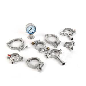 Abrazadera de acero inoxidable 304 de un solo pin resistente con tuerca de mariposa para virola TC <span class=keywords><strong>1</strong></span>,5" - Product Image 6