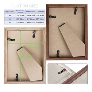 <span class=keywords><strong>Marco</strong></span> de <span class=keywords><strong>Fotos</strong></span> de Madera de Roble Nórdico Elegante y Grande, Personalizado, con Múltiples Tamaños: 4x6, 5x7, 8x10, 11x14, 11x15, A4, A2, 50x70, <span class=keywords><strong>70x100</strong></span> - Product Image 3