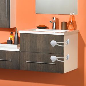 قفل خزانة ملابس زاوية للأطفال الصغار Probebi GC004L قفل حزام أمان للأطفال قفل لأبواب الخزانات - Product Image 6