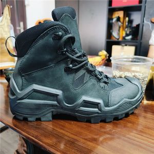 Botas Tácticas TSB07 de Camuflaje Personalizadas, Impermeables, con Plantilla y Paredes Laterales de Kevlar para Mayor Protección, Botas de Senderismo - Product Image 5