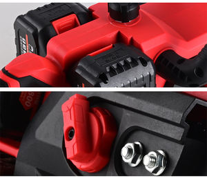 Scie à chaîne électrique portable pour l'abattage des arbres, 16 pouces, <span class=keywords><strong>batterie</strong></span> au lithium, scie à chaîne électrique rechargeable - Product Image 6