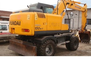 Mini excavadora de rueda usada, 130W, muy barata, en venta en shanghai - Product Image 2