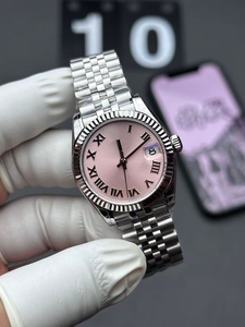 Venta directa de fábrica de reloj clásico para mujer con esfera de 43 mm, caja de acero inoxidable 904, cristal de zafiro azul, hecho en China. - Product Image 6