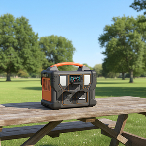 Estación de Energía Portátil LiFePO4 de 300W 512Wh, Generador Solar de Larga Duración para Emergencias en el Hogar y Actividades al Aire Libre - Product Image 6