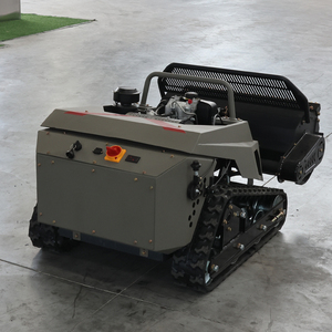 Factory Direct Sales 800mm Powered Zero Turn Crawler Remote Control <b>Lawn</b> <b>Mower</b> With Ditcher for Farm - Product Image 3