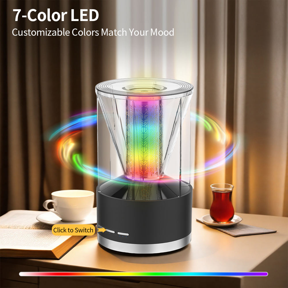 ORANGLES Portable Essential Oil Diffuser | 7-Color LED Night Light & Car Air Freshener | Wholesale Desktop Aroma Machine – orangles Qatar - high resolution display - exposing craftsmanship - Image 2 of 6 | built for everyone | Portable Essential Oil Diffuser | 7-Color LED Night Light & Car Air Freshener | Wholesale Desktop Aroma Machine – orangles Qatar for sale Georgia | Free Shipping ORANGLES