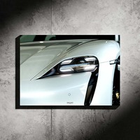 Affiche néon personnalisée pour voiture alimentée par USB pour les bureaux, les magasins, la maison - Montage mural LED avec couleur et taille personnalisables