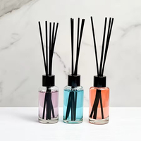 Bouteilles de diffuseur d'arôme en verre vide de luxe 50 ml 200ml Unique Loris Parfum Reed Diffuseur Emballage avec boîte