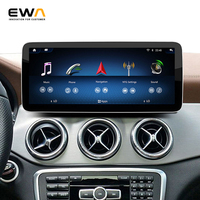 Lecteur multimédia de voiture avec écran tactile Android 12,3 pouces, navigation Google, CarPlay pour Mercedes C W205 GLC X253 2015-2019