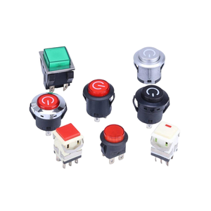 Interruttore a pulsante Micro 8mm momentaneo 2 Pin 1A 125VAC supporto PC in miniatura nero rosso verde blu - Product Image 3