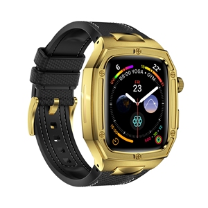 Funda Protectora Sólida de Aleación con Correa de Silicona Suave para <span class=keywords><strong>Apple</strong></span> <span class=keywords><strong>Watch</strong></span> Series 10/11 46mm - Product Image 1